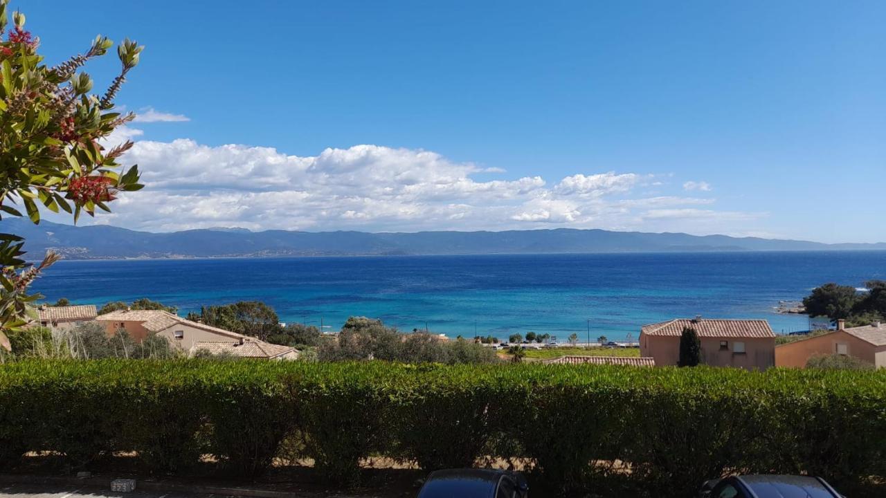 Marinella, Vue Mer Panoramique, Superbe T2 Plage A 150 M 아작시오 외부 사진